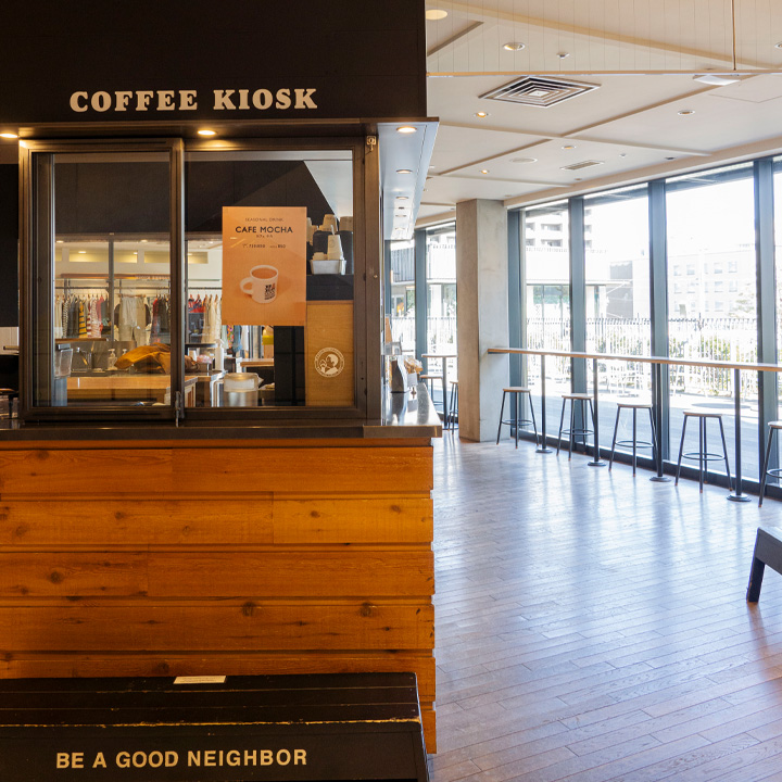 BE A GOOD NEIGHBOR COFFEE KIOSK スカイツリー・ソラマチ店にて