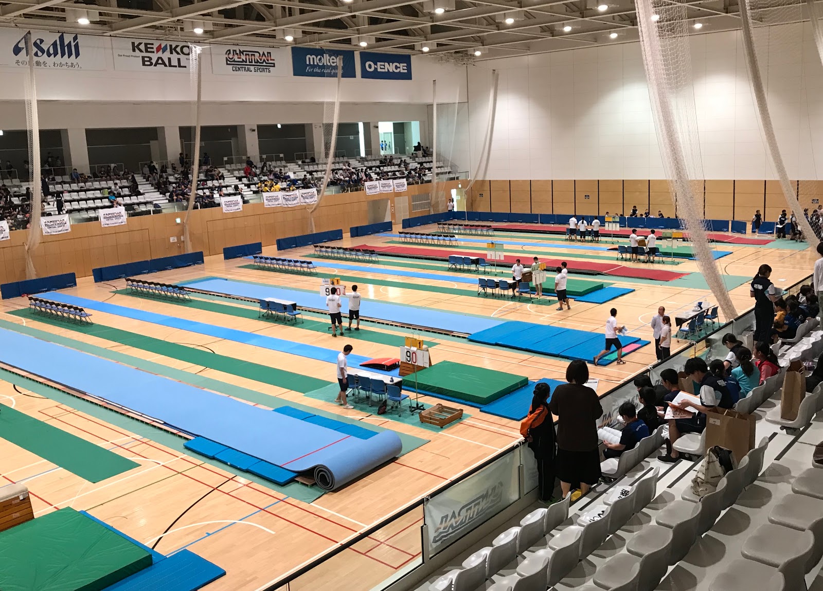 墨田区総合体育館の風景