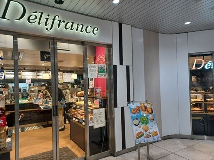 Delifrance 京成上野店の風景