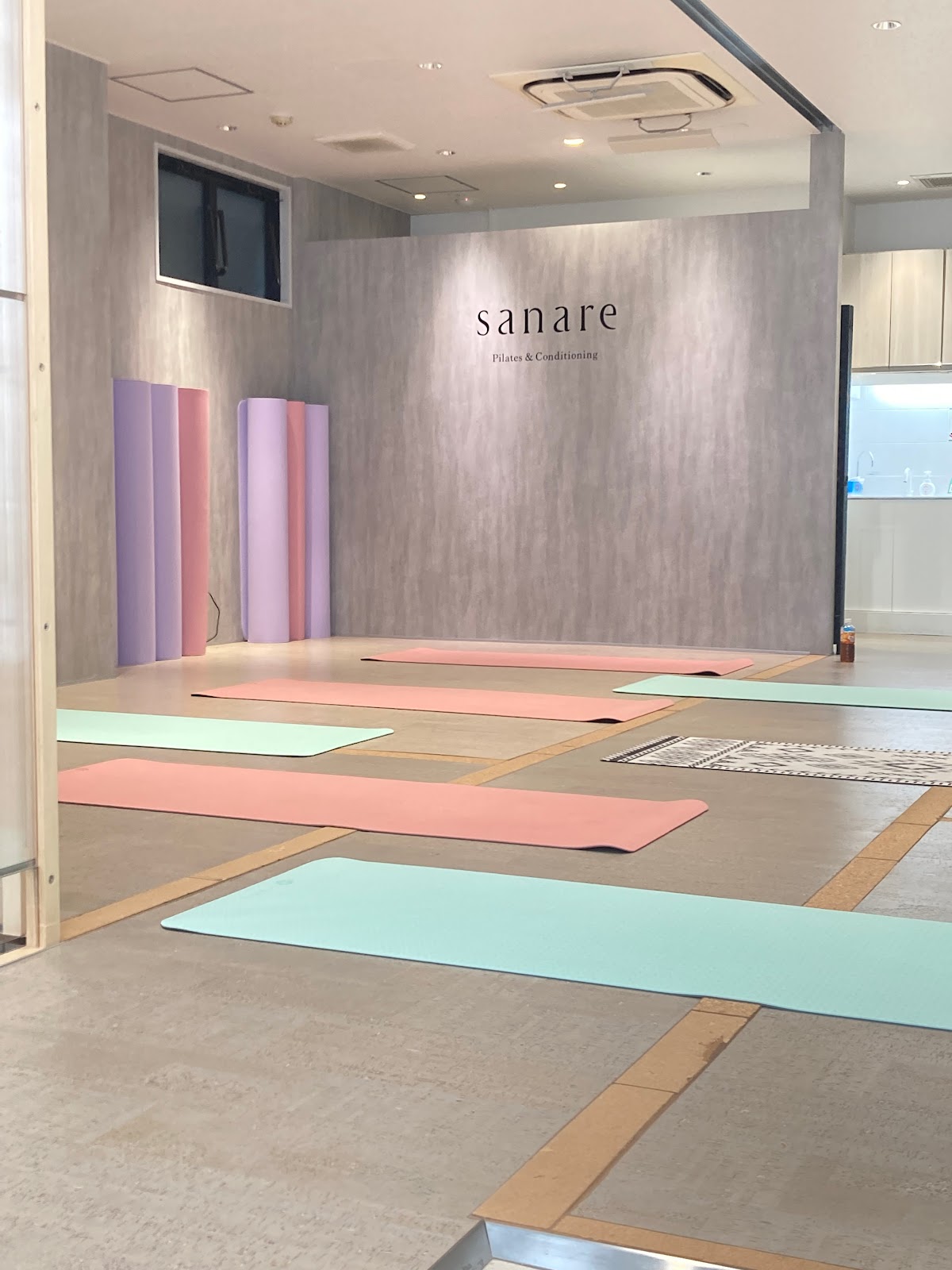 sanare Pilates＆Conditioning 東京飯田橋店にて