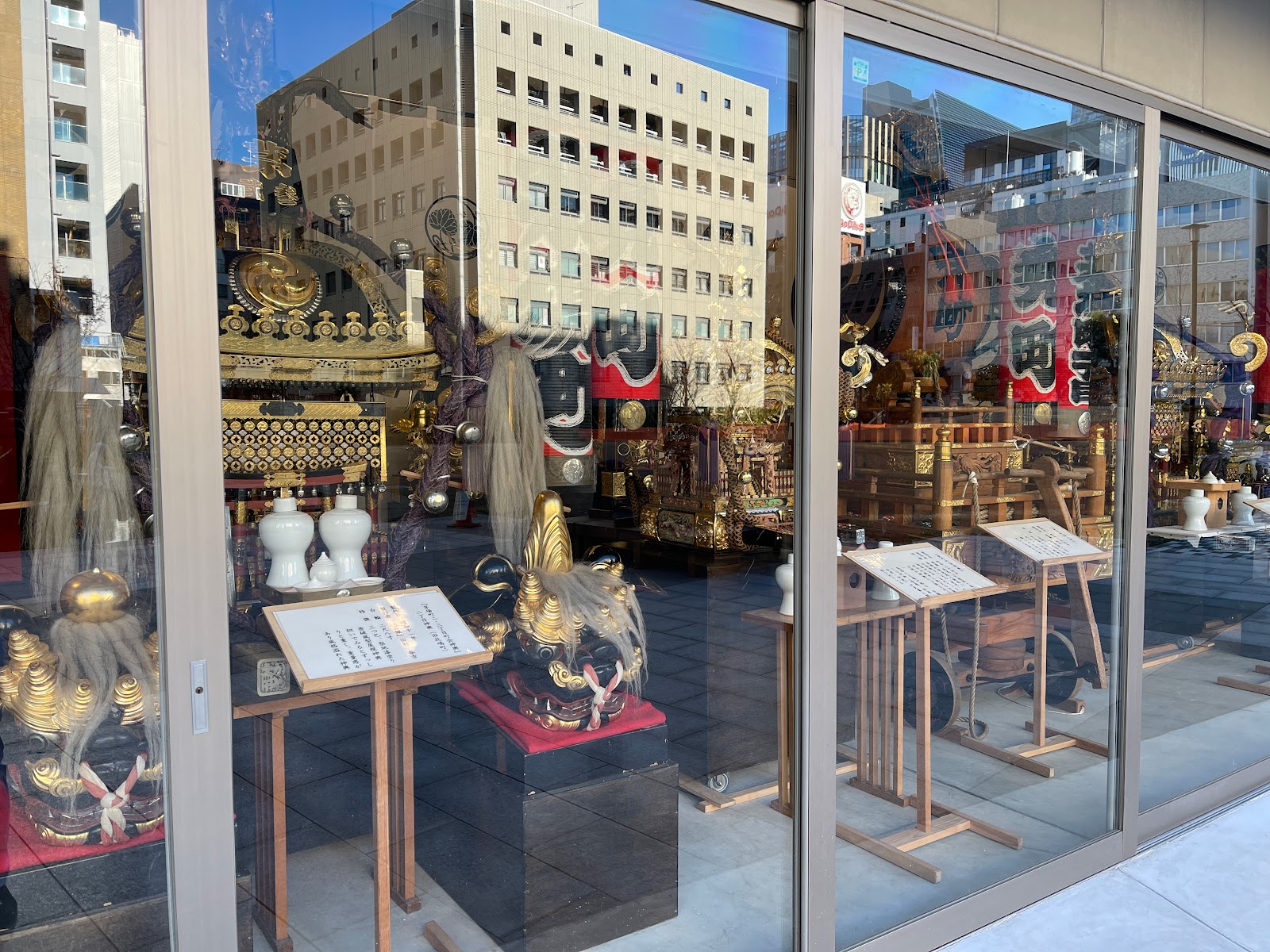 兜町・茅場町まちかど展示館の風景